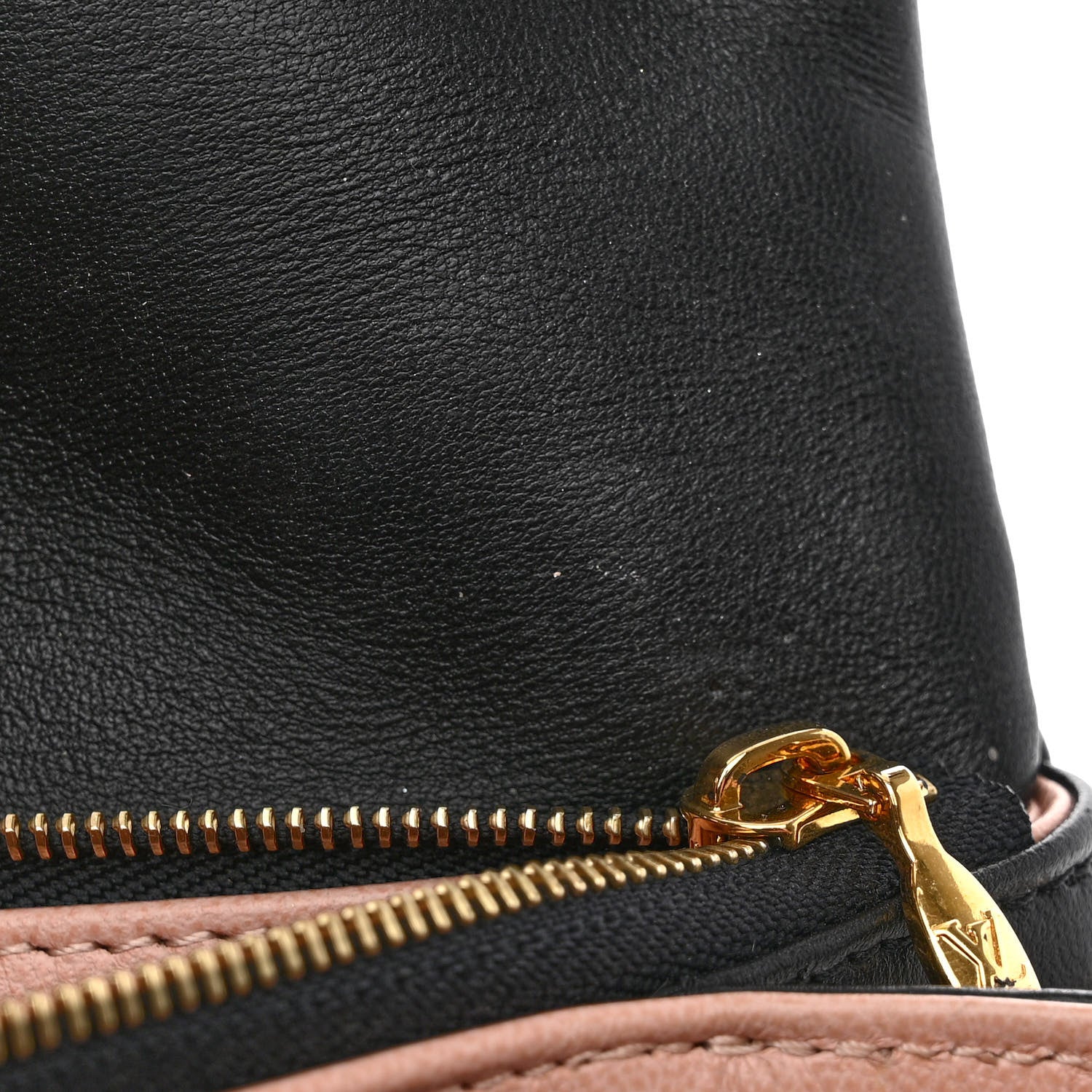 Louis Vuitton Lambskin Embossed Monogram Pochette Coussin Black 11 of 15