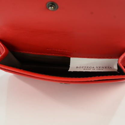 Bottega Veneta Nappa Intrecciato Woven Card Case Vesuvio 7 of 7