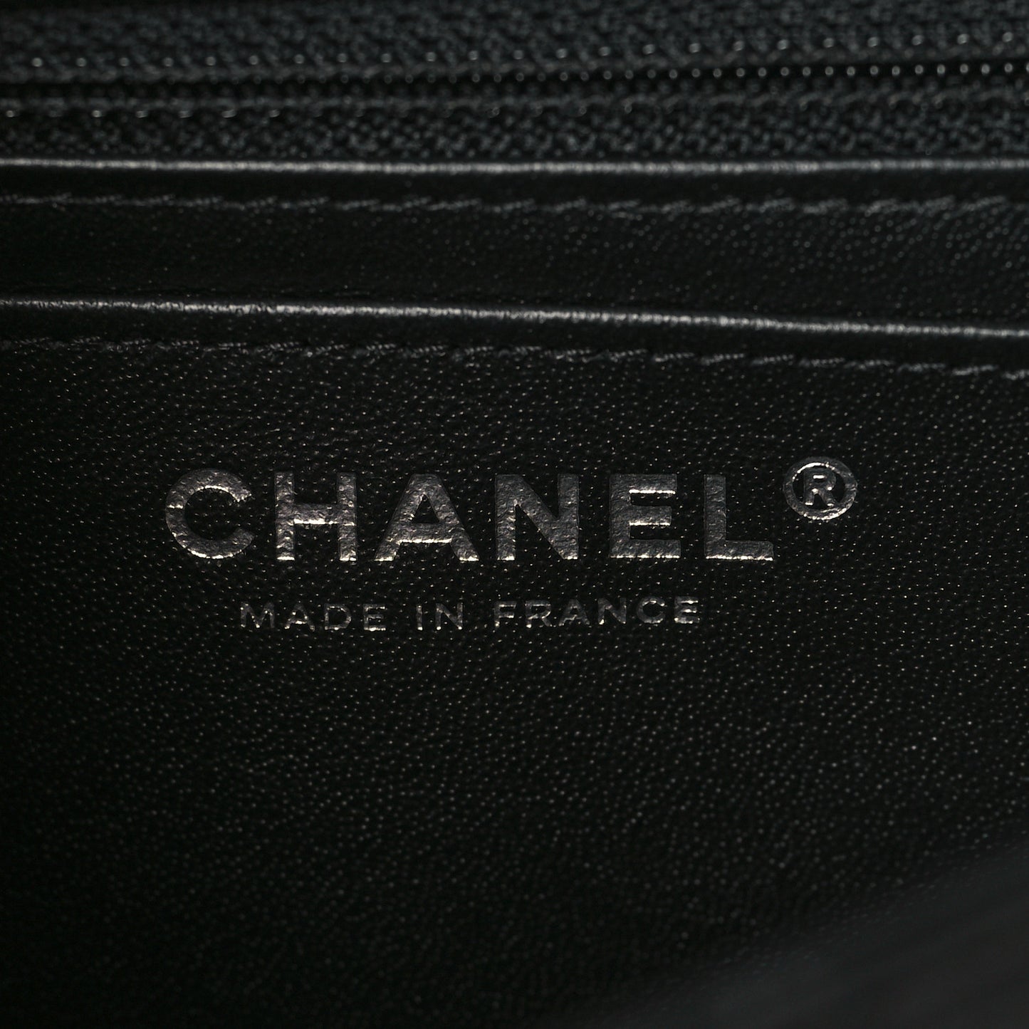 Lambskin Quilted Mini Rectangular Flap So Black
