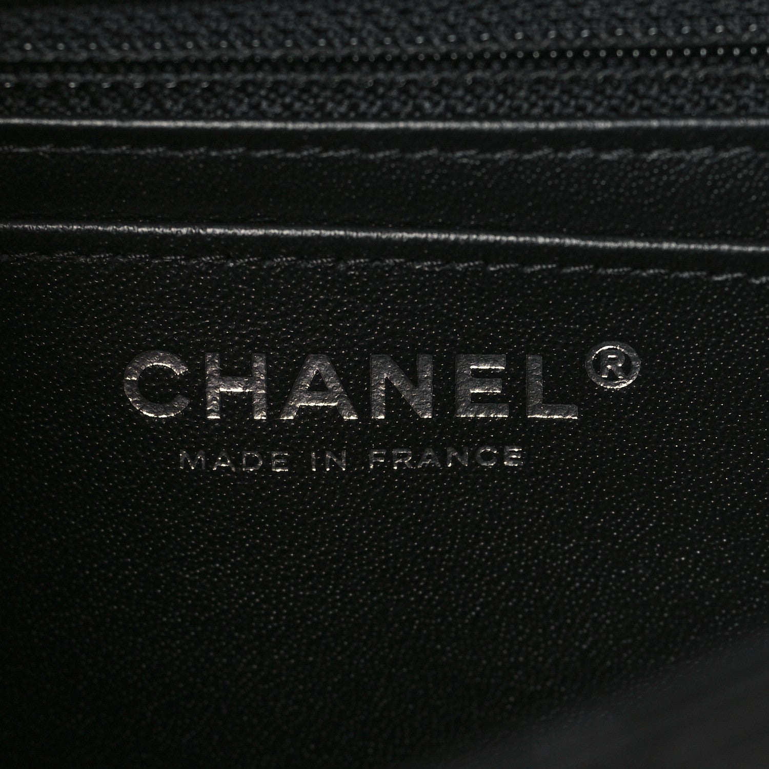 Chanel Lambskin Quilted Mini Rectangular Flap So Black 5 of 10