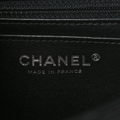 Chanel Lambskin Quilted Mini Rectangular Flap So Black 5 of 10