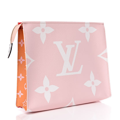 Louis Vuitton Monogram Giant Toiletry Pouch 26 Rouge 3 of 9