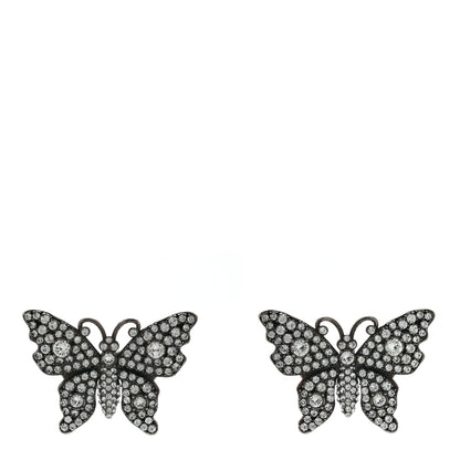 Gucci Crystal Butterfly Stud Earrings 1 of 4