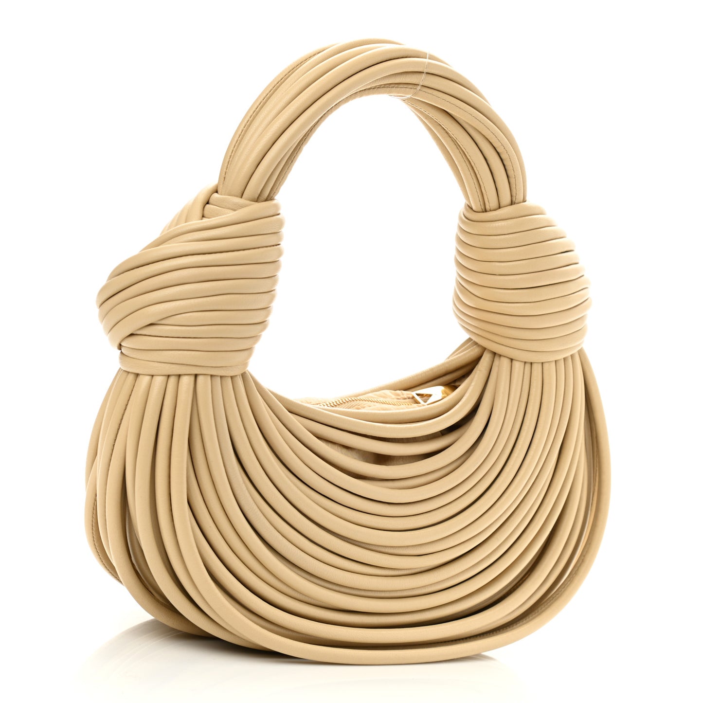 Nappa Mini Tubular Double Knot Porridge