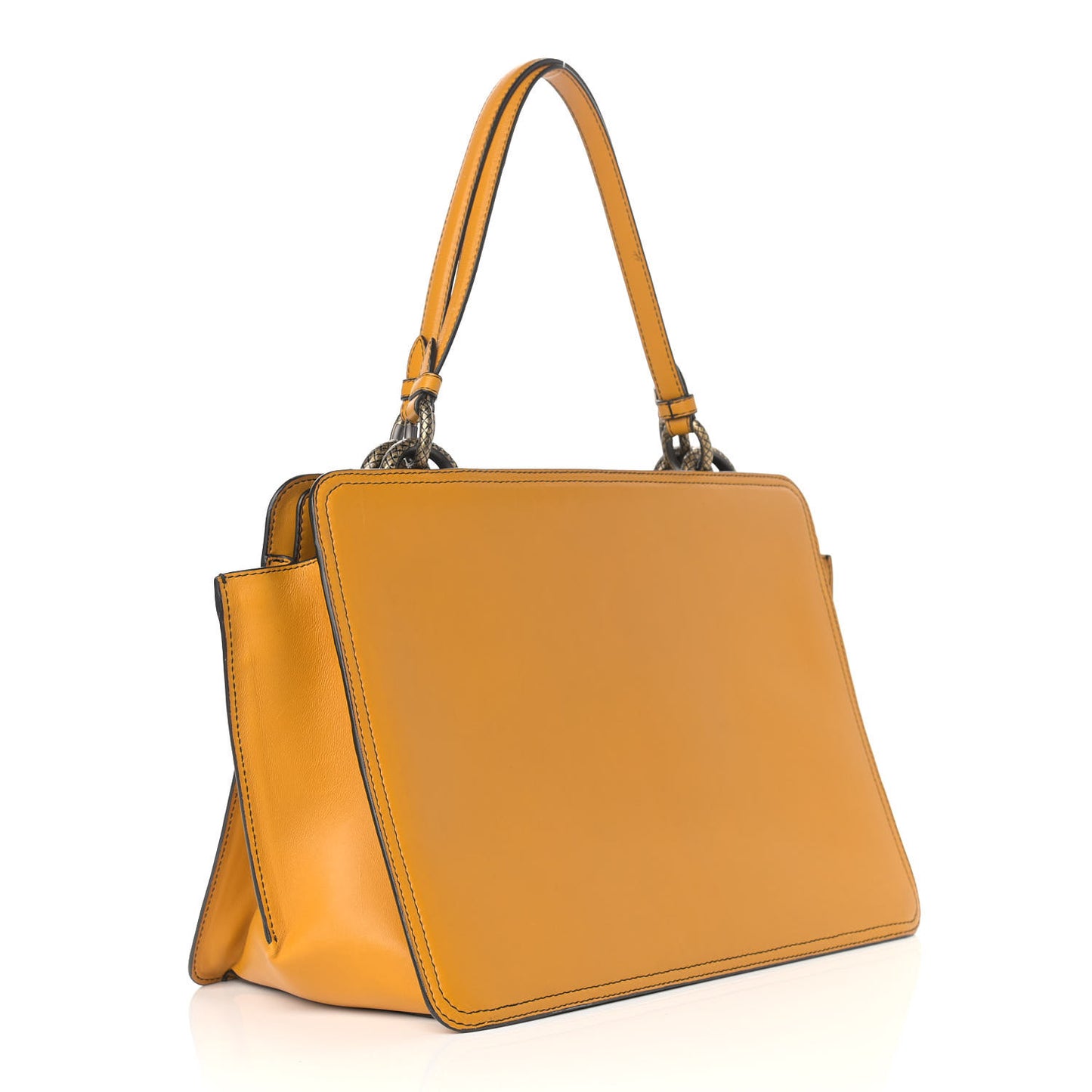 Nappa Tote Ocre