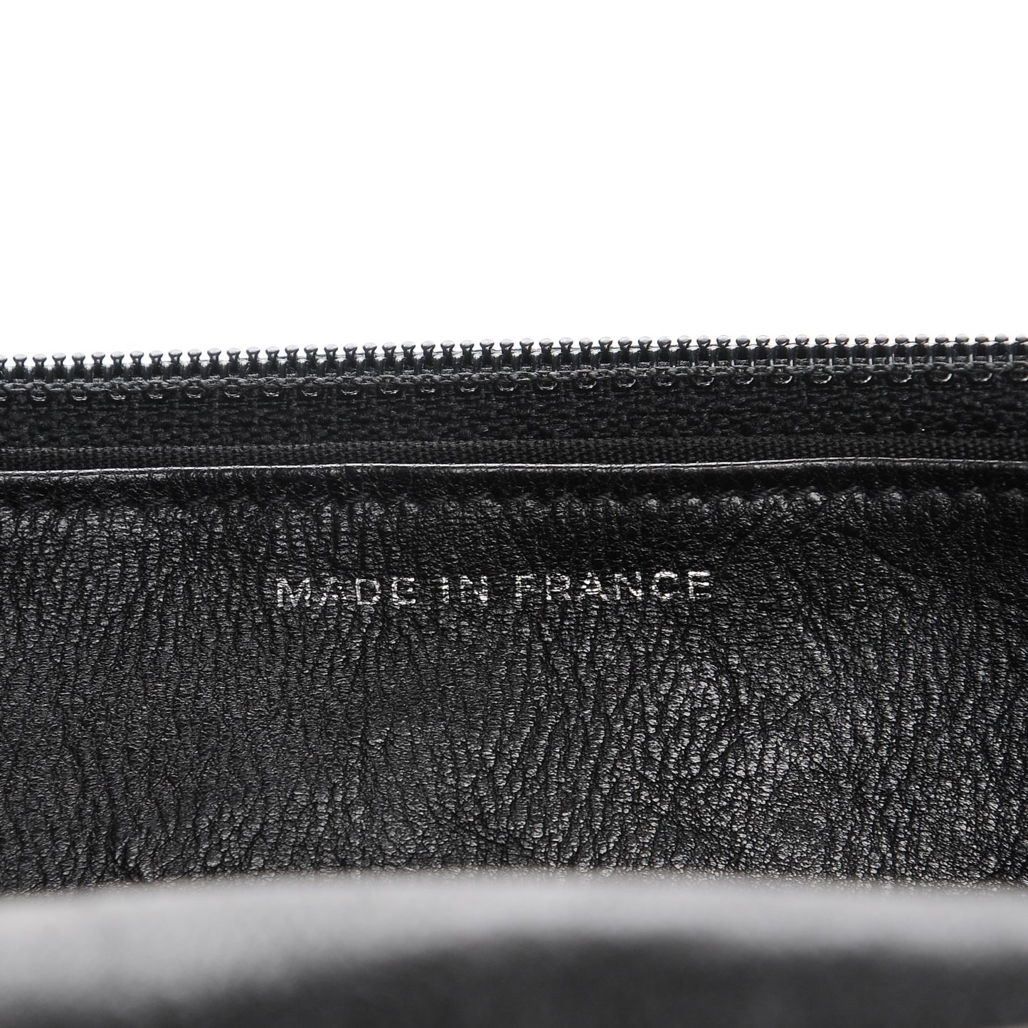 Calfskin Quilted Chain Around Boy Wallet On Chain WOC Black