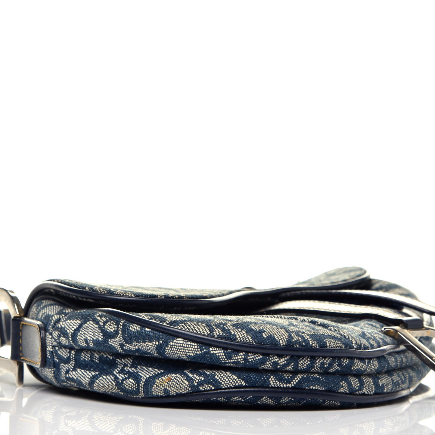 Monogram Saddle Bag Blue