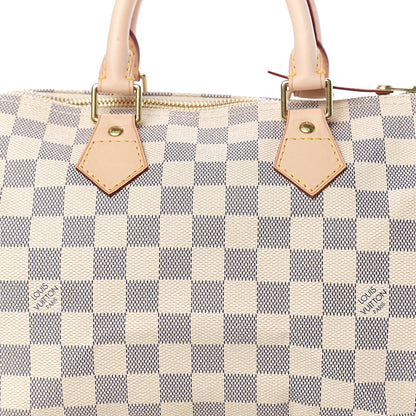 Louis Vuitton Damier Azur Speedy 25 6 of 10