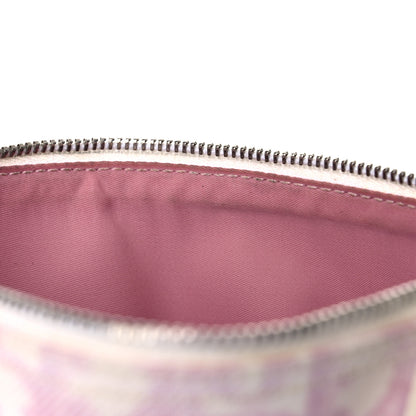 Christian Dior Monogram Mini Saddle Pochette Pink 14 of 22