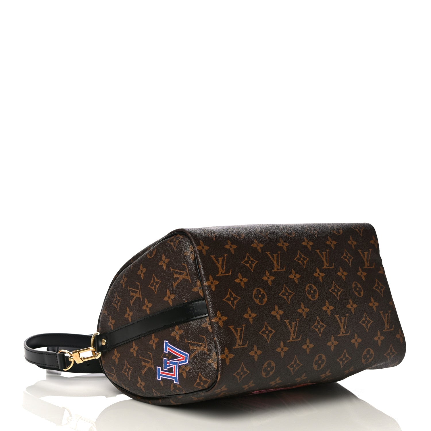 Louis Vuitton Monogram My World Tour Speedy Bandouliere 30 Black 4 of 13
