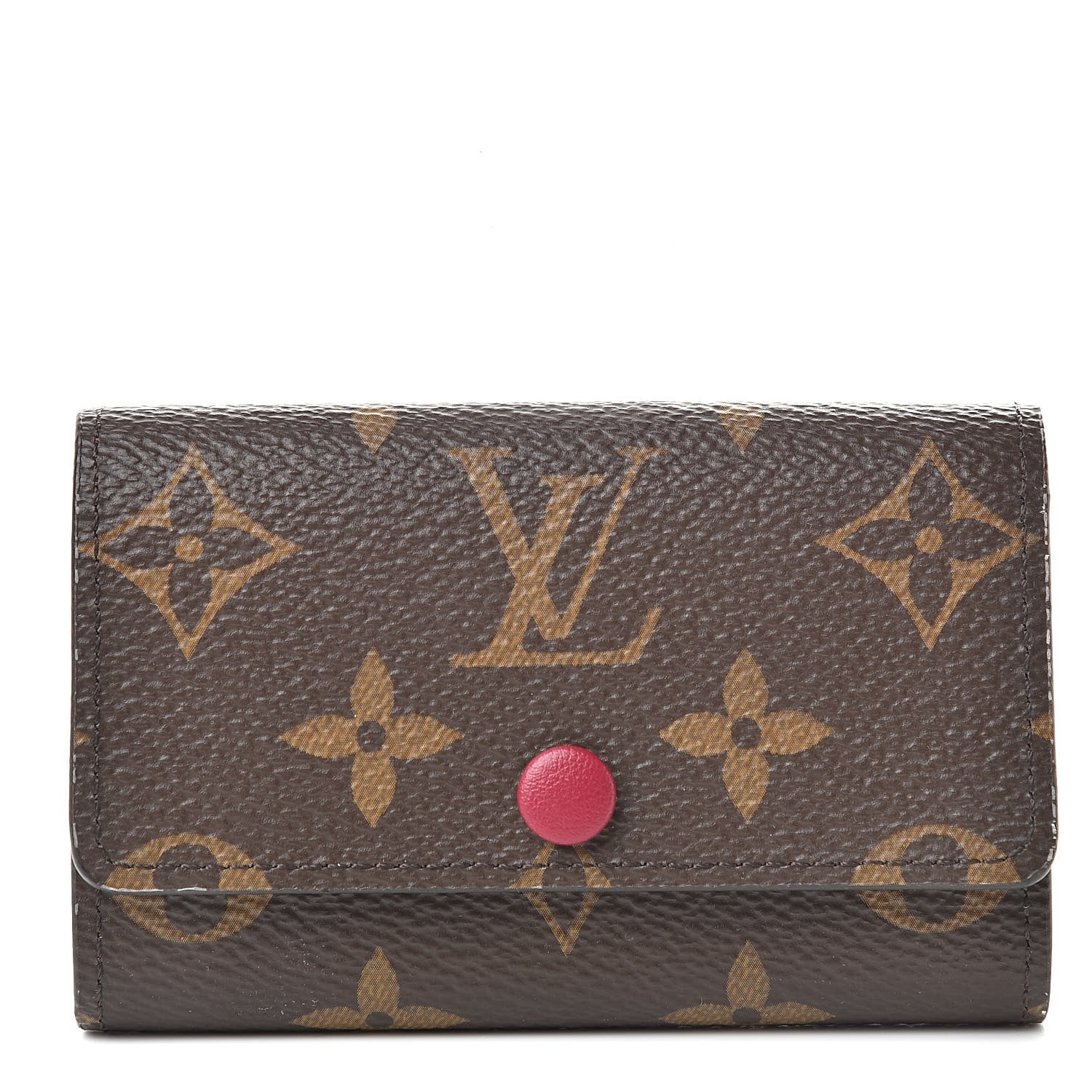 Louis Vuitton Monogram 6 Key Multicles Holder Fuchsia 1 of 12