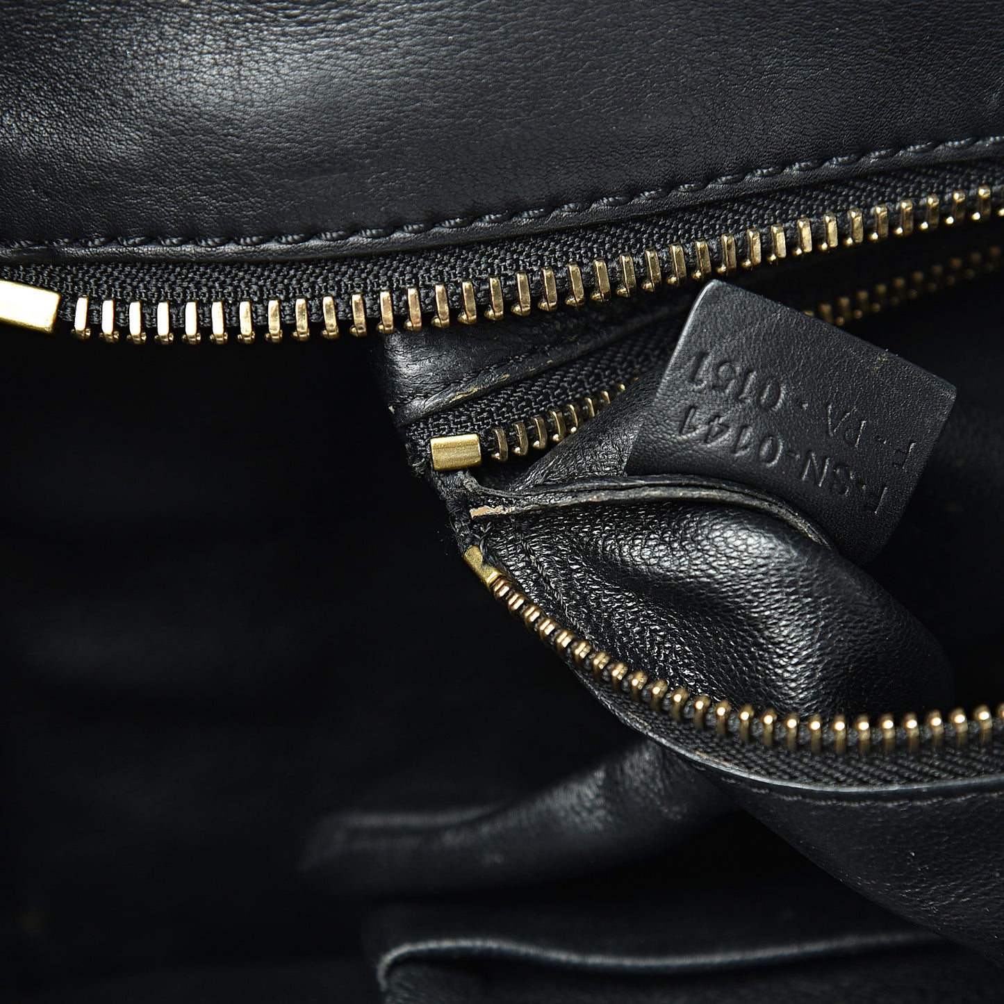 Smooth Calfskin Mini Luggage Black