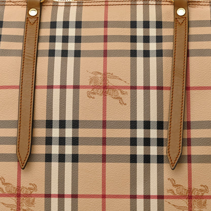 Burberry Haymarket Check Medium Salisbury Tote Camel 8 of 10