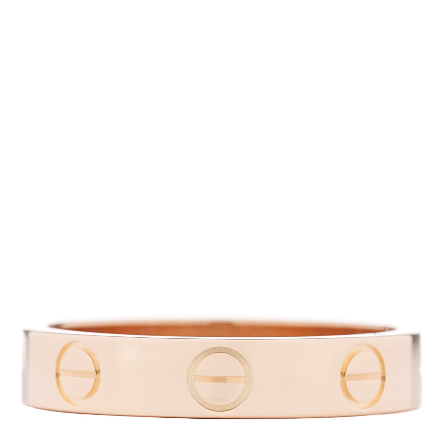 Cartier 18K Pink Gold 3.5mm LOVE Wedding Band Ring 50 5.25 3 of 5