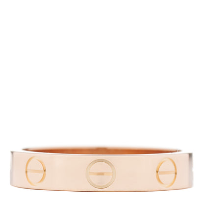Cartier 18K Pink Gold 3.5mm LOVE Wedding Band Ring 50 5.25 3 of 5