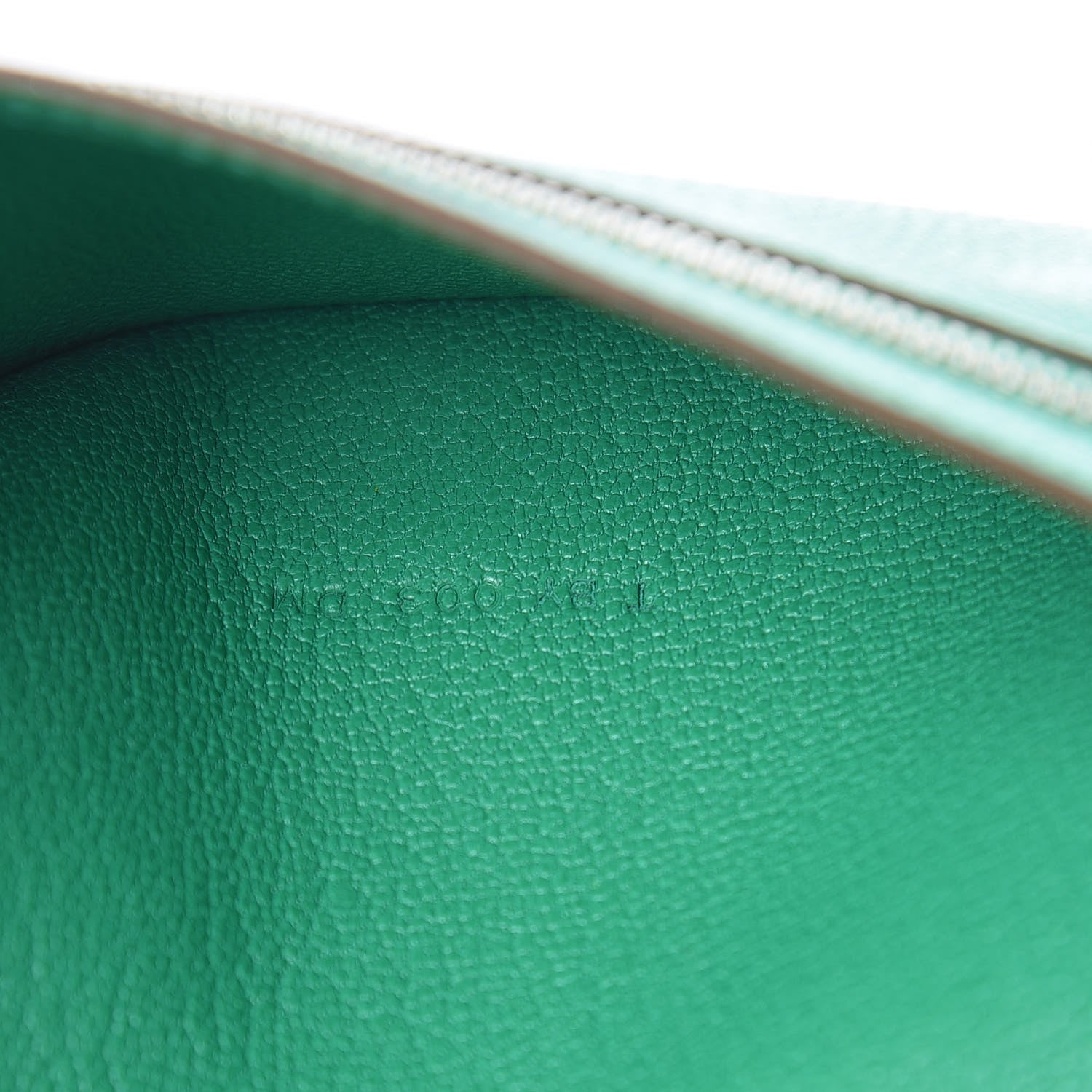 Hermes Chevre Mysore Bearn Wallet Menthe 7 of 13