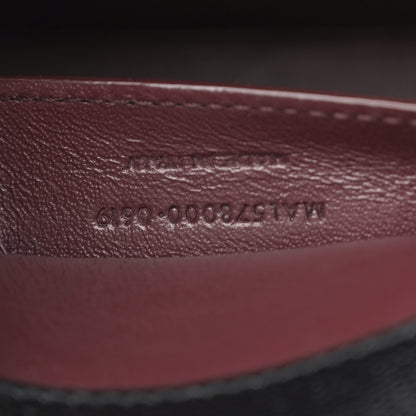Saint Laurent Grain de Poudre Medium Classic Monogram Cassandra Top Handle Black Rouge Legion 7 of 10
