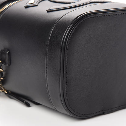 Chanel Lambskin Timeless Vanity Cosmetic Case Black 9 of 10