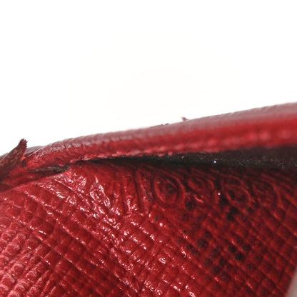 Louis Vuitton Epi French Purse Wallet Castillan Red 9 of 11