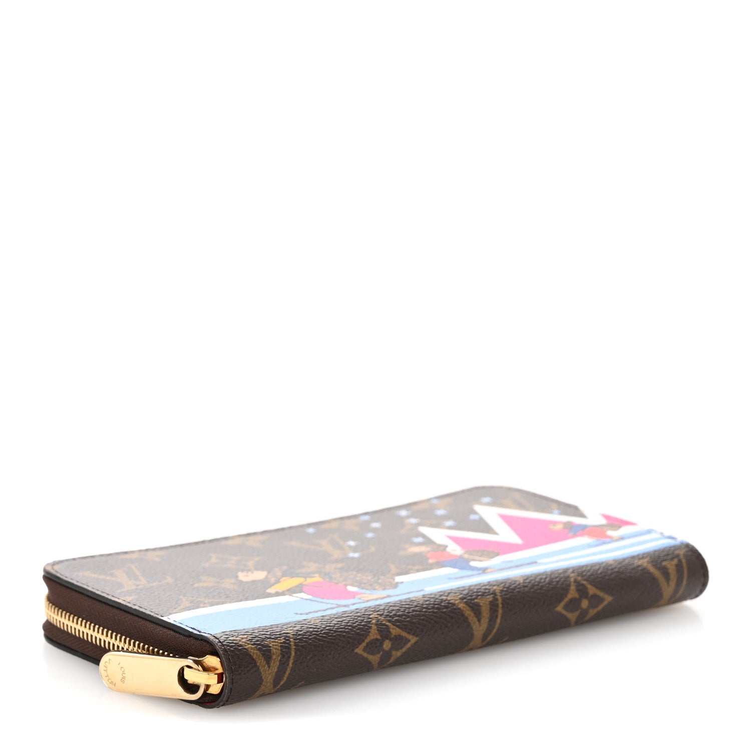 Louis Vuitton Monogram 2018 Christmas Animation Zippy Wallet 4 of 9