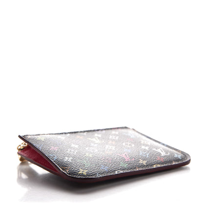 Louis Vuitton Monogram Multicolor Key Pouch Black Grenade 4 of 8