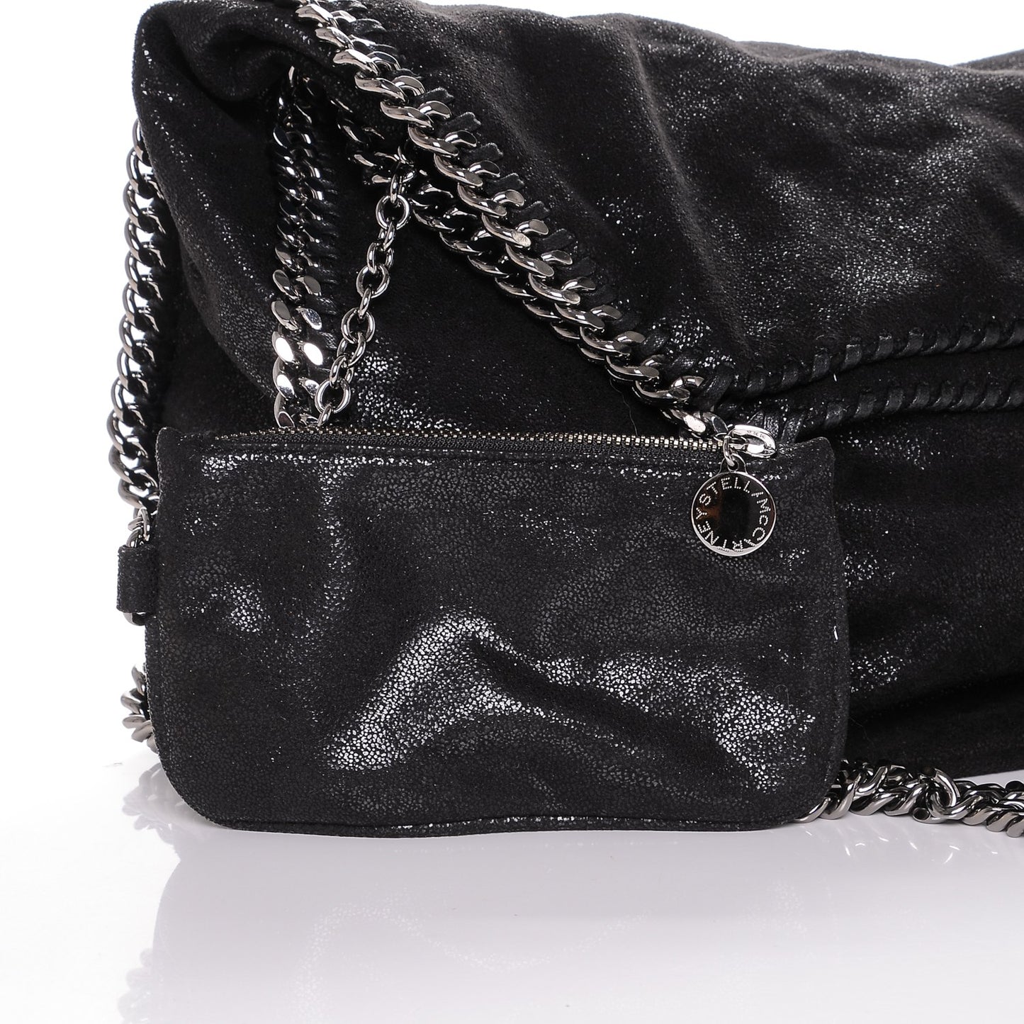 Shaggy Deer Big Falabella Tote Black