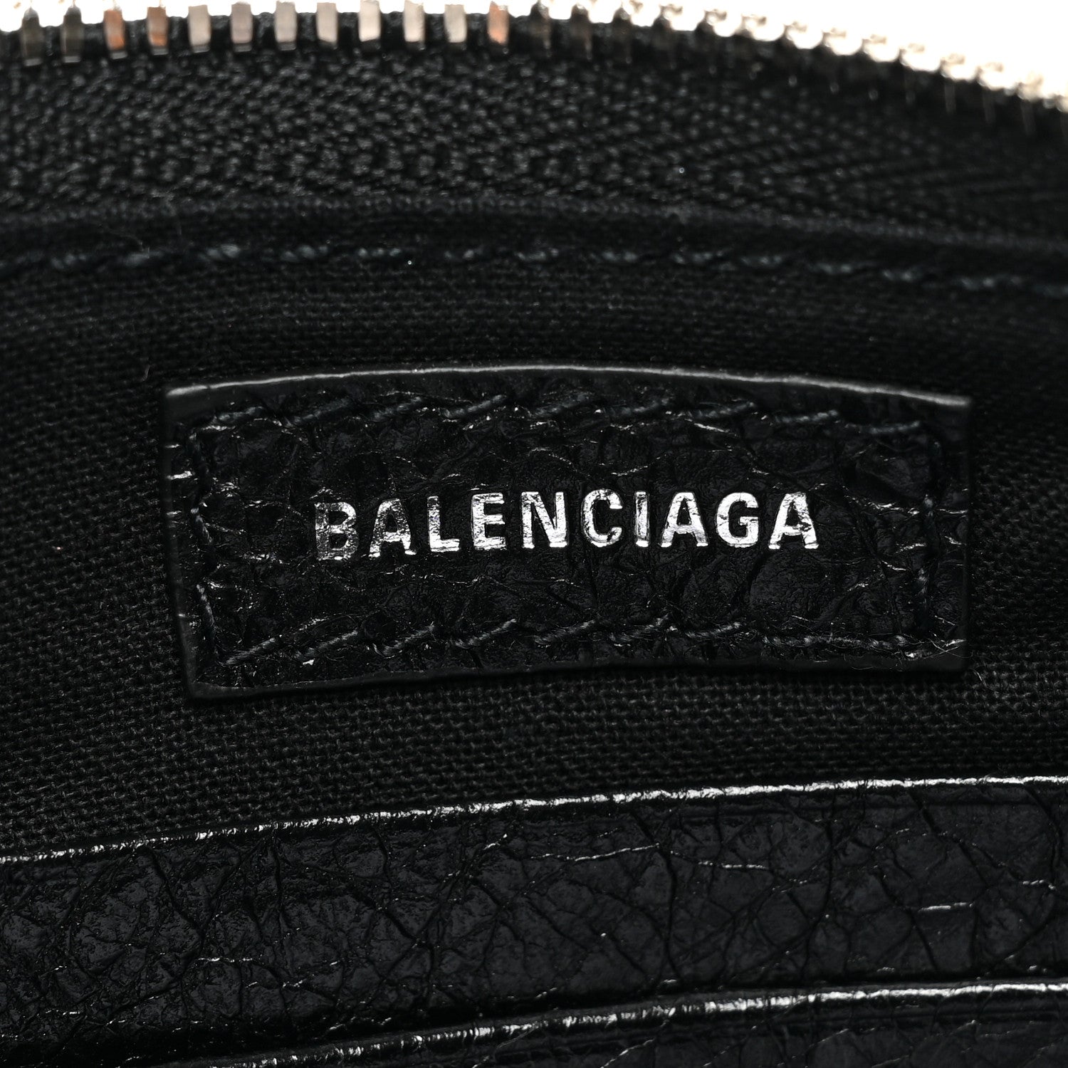 Balenciaga Agneau Arena Le Cagole Mini Purse With Chain Black 6 of 9