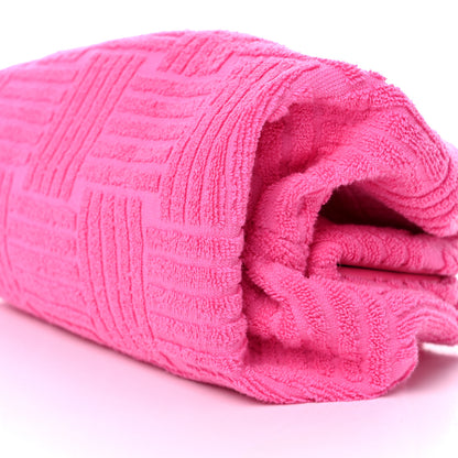 Bottega Veneta Sponge Fabric The Pouch Clutch Bonbon 9 of 9