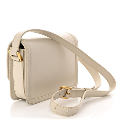 Saint Laurent Smooth Calfskin Small Solferino Satchel Ivory 3 of 10
