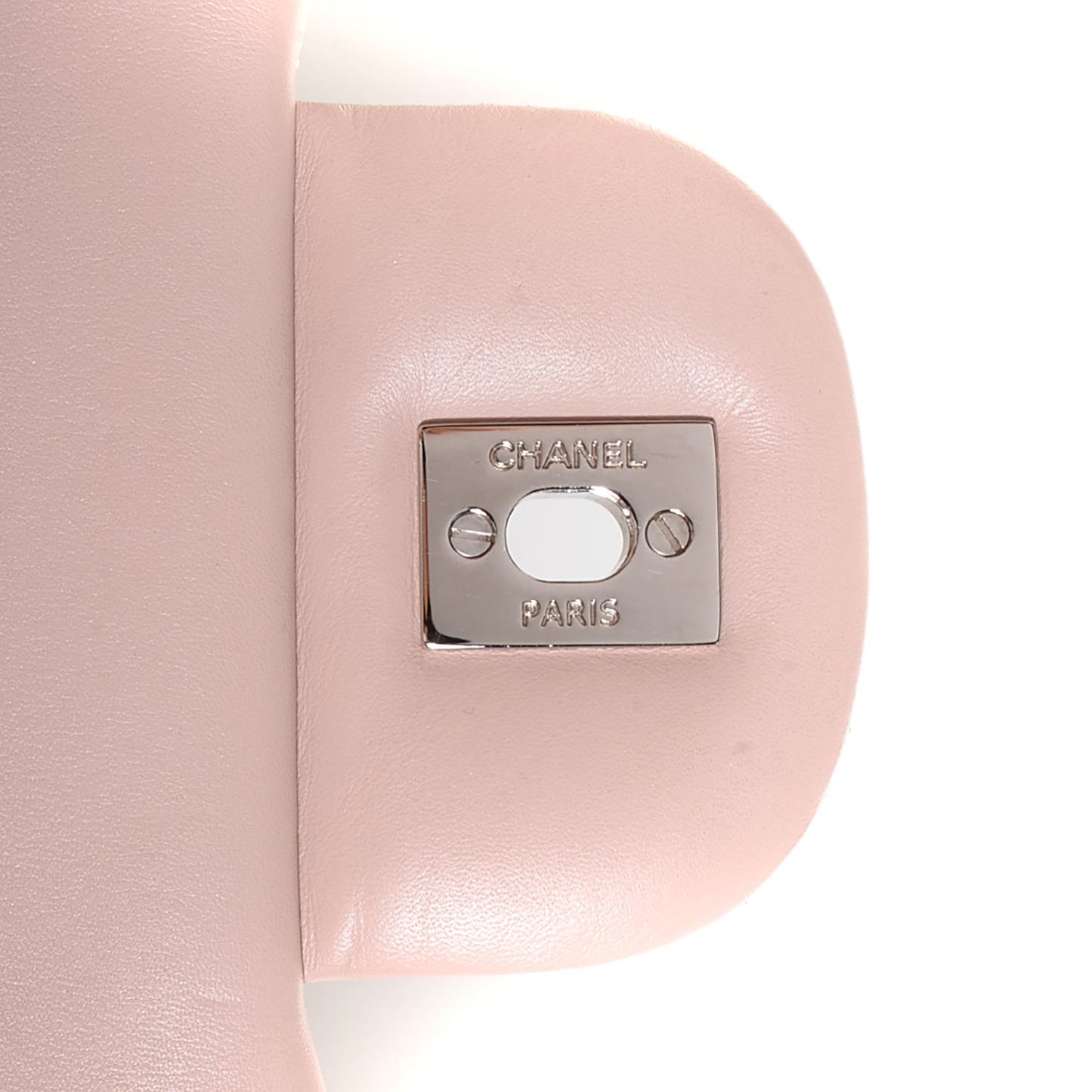 Patent Jumbo Double Flap Light Pink