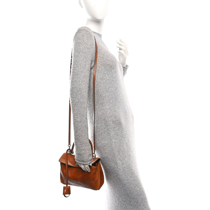 Balenciaga Vegetable Tanned Lambskin Mini Rodeo Top Handle Handbag Tan Cowboy 2 of 12