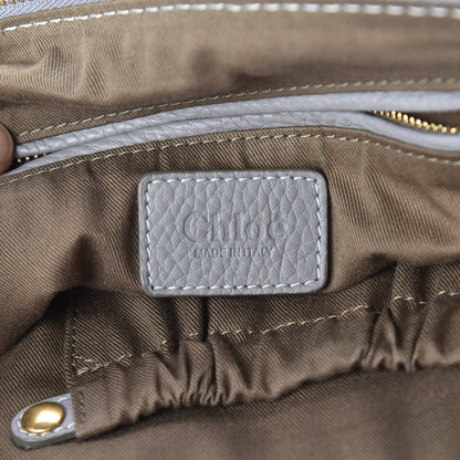 Chloe Calfskin Medium Marcie Satchel Cashmere Grey 8 of 9
