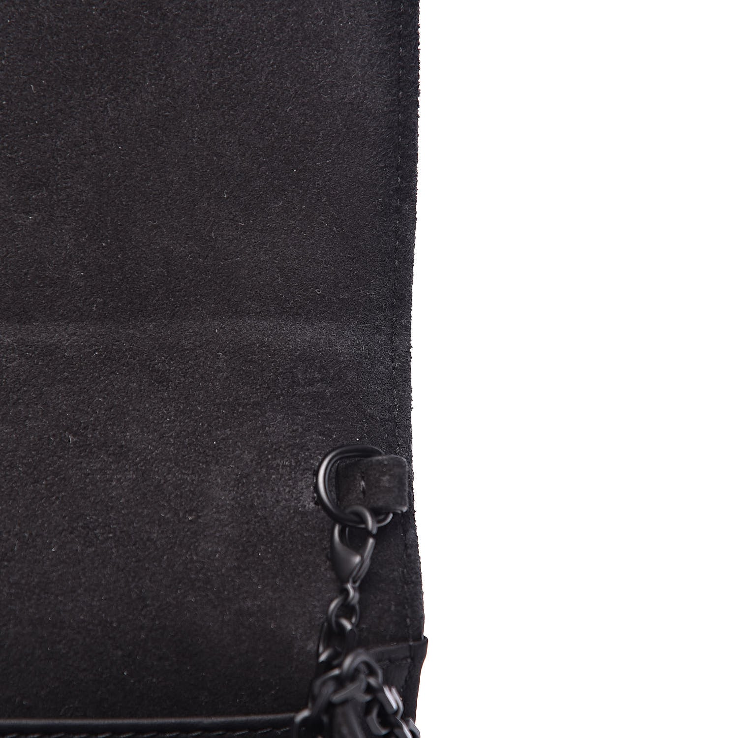 Christian Dior Ultra Matte Calfskin Cannage Lady Dior Clutch Black 9 of 11