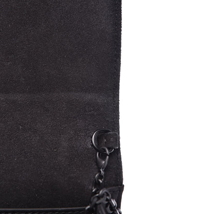 Christian Dior Ultra Matte Calfskin Cannage Lady Dior Clutch Black 9 of 11
