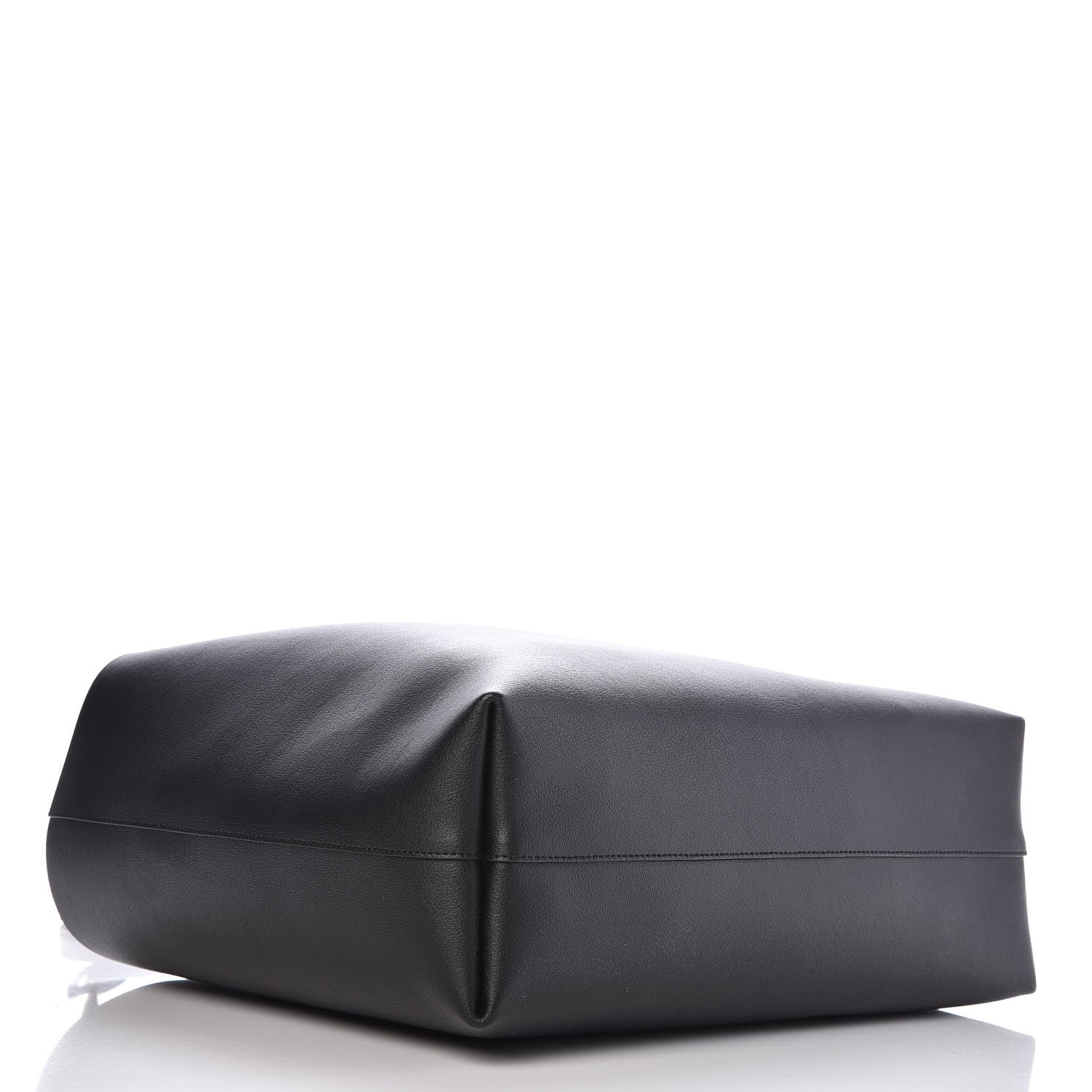 Saint Laurent Calfskin Large Shopping Tote Black 3 of 10