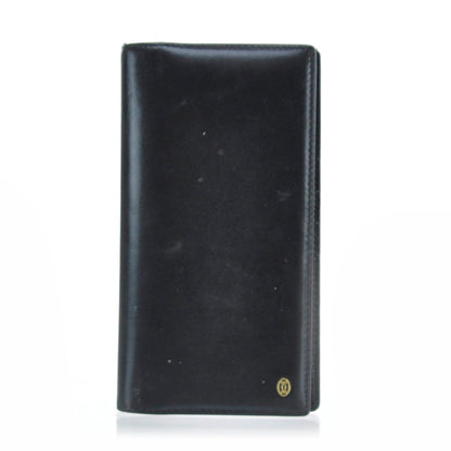 Cartier Leather Pocket Agenda Wallet Black 1 of 7