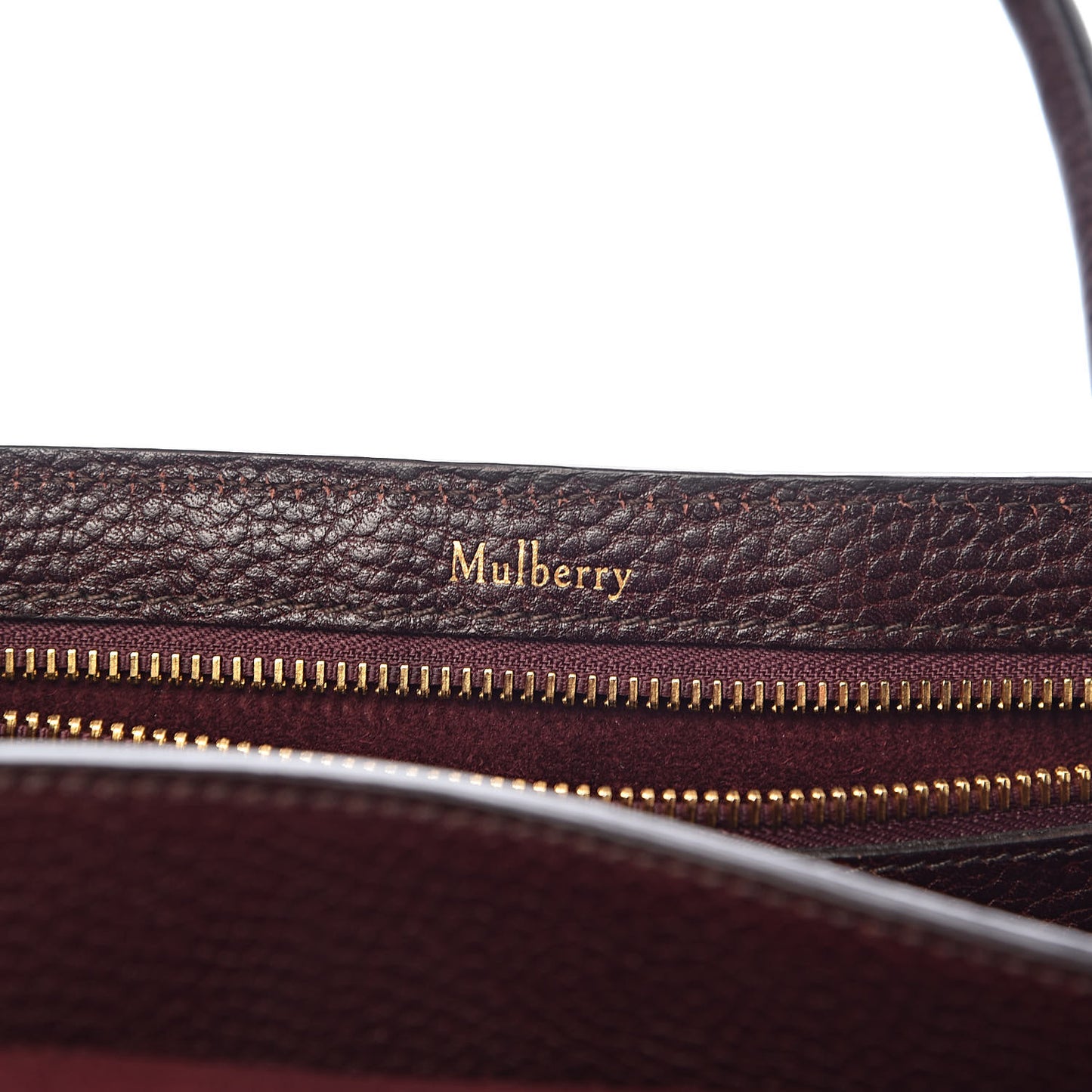 Grain Vegetable Tanned Calfskin Bayswater Oxblood