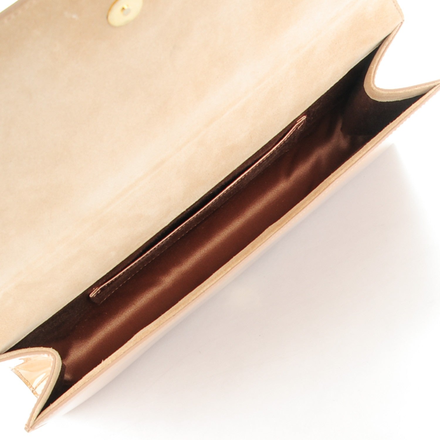 Saint Laurent Patent Calfskin Monogram Large Belle De Jour Clutch Chair 5 of 7