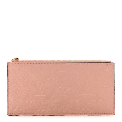 Louis Vuitton Empreinte Felicie Chain Wallet Zippered Insert Rose Poudre 1 of 6