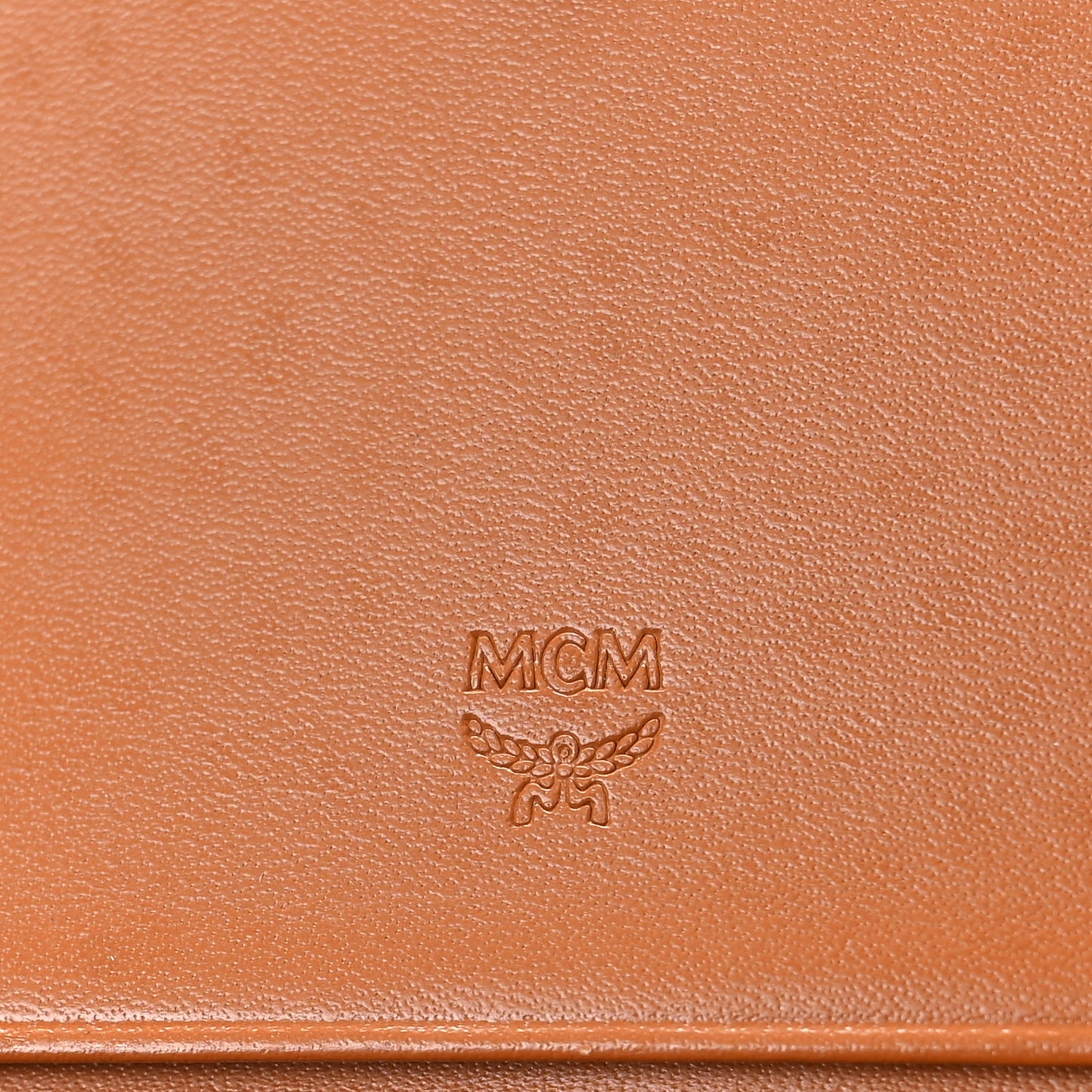 Visetos New Year Series Rooster Three-Fold Flap Wallet Cognac