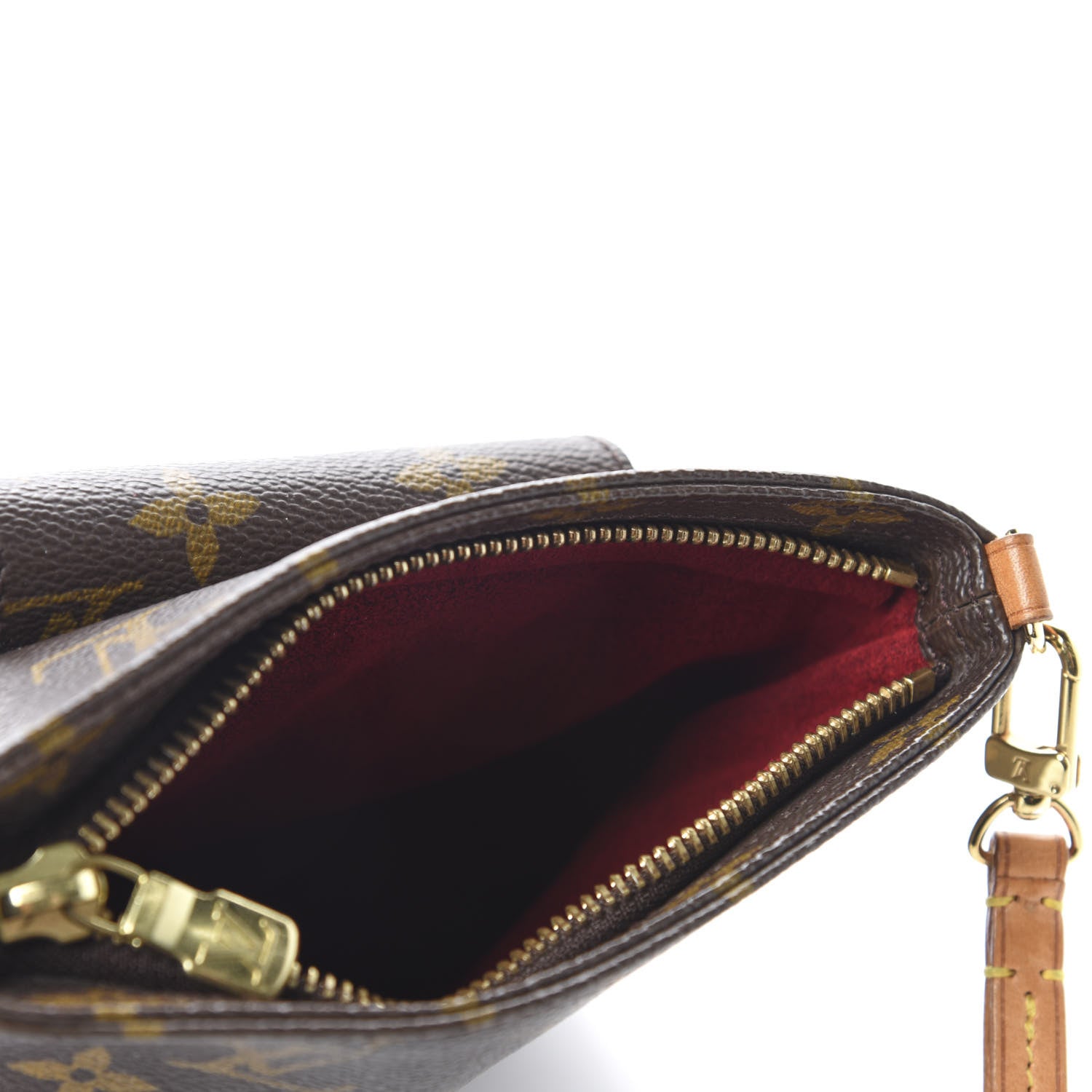 Louis Vuitton Monogram Partition Wristlet 5 of 7