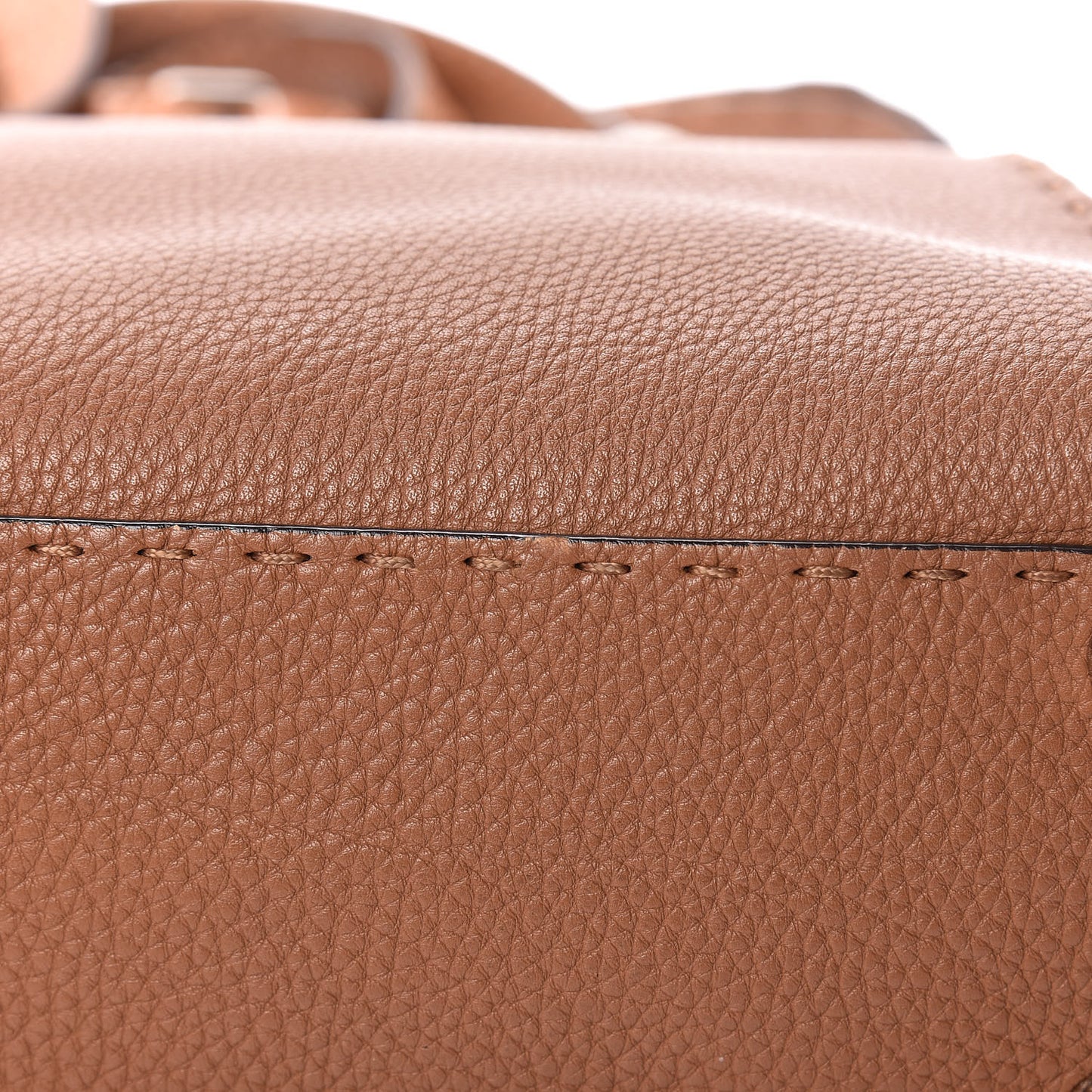 Cuoio Romano Selleria Bi-Color Medium Peekaboo Iconic Satchel Mou Deserto