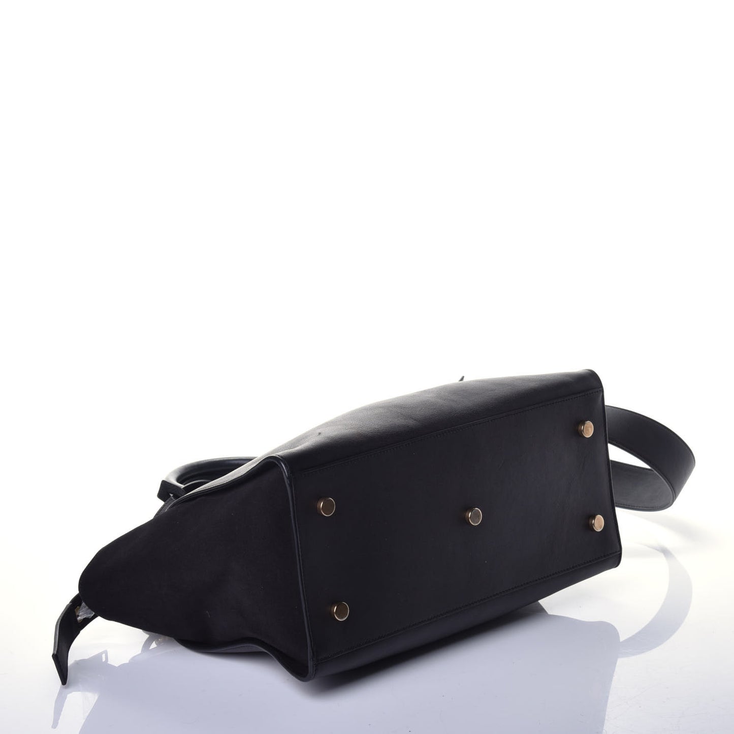 Calfskin Small Monogram Downtown Cabas Black
