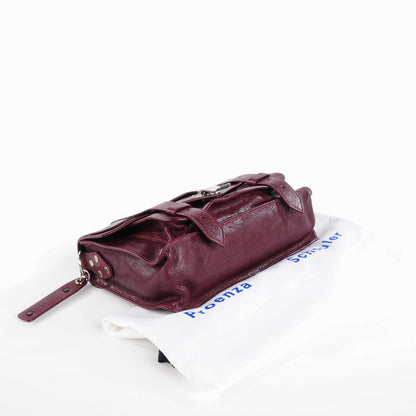Proenza Schouler Lambskin Tiny PS1 Satchel Oxblood 4 of 13