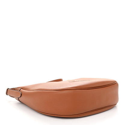 Celine Supple Calfskin Medium Triomphe Heloise Shoulder Bag Tan 4 of 11