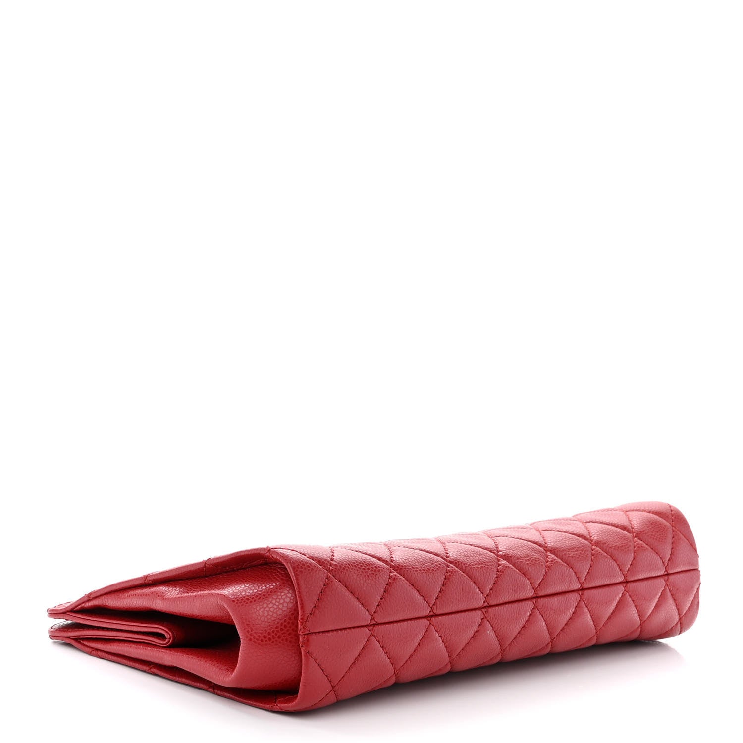 Chanel Caviar Quilted CC Large Dark Red 4 of 11