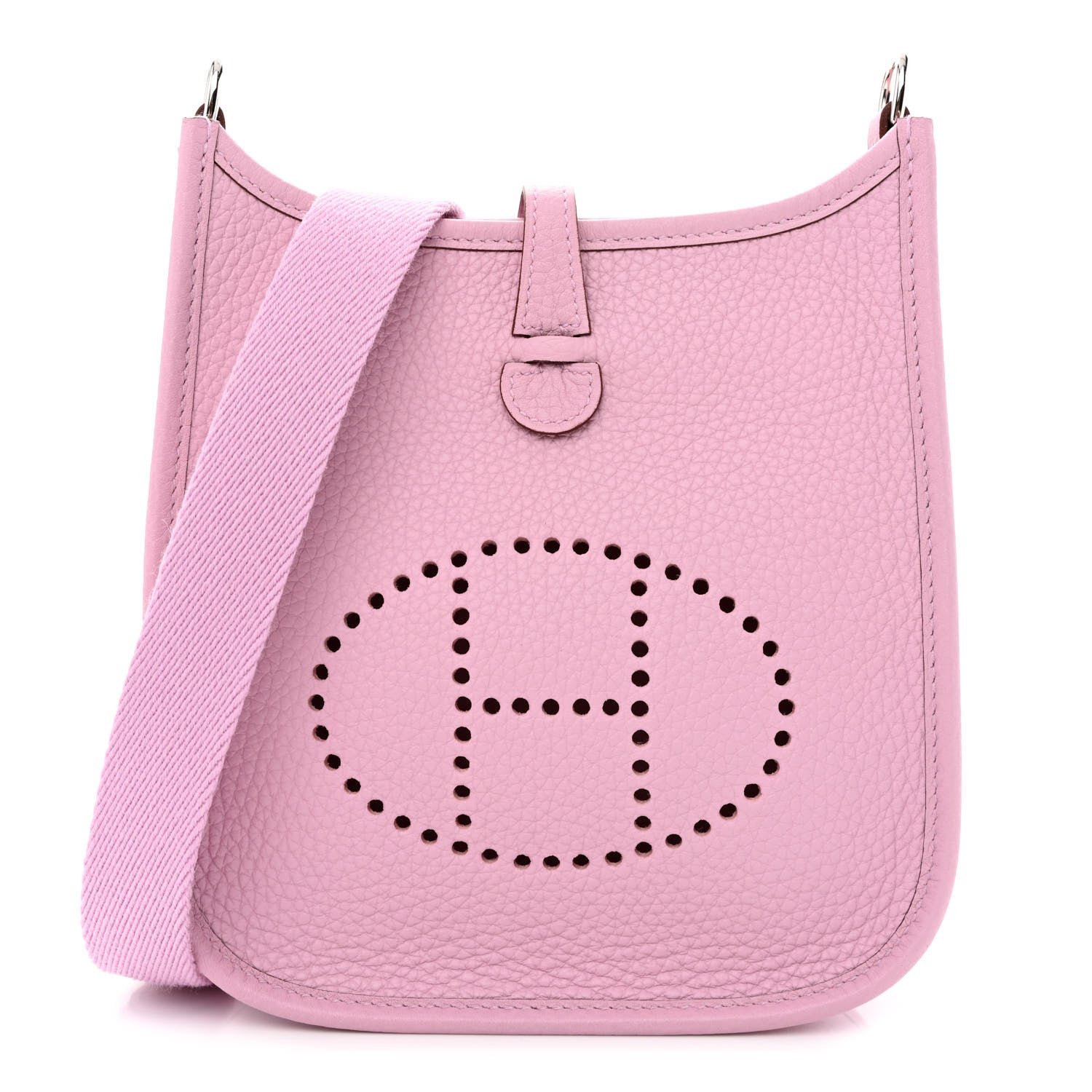 Hermes Taurillon Clemence Evelyne TPM Mauve Sylvestre 1 of 11