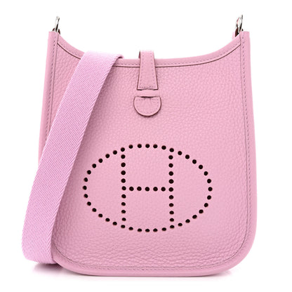 Hermes Taurillon Clemence Evelyne TPM Mauve Sylvestre 1 of 11