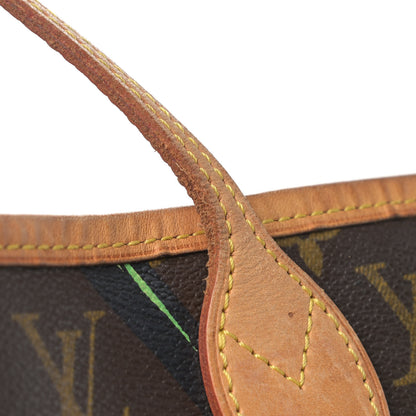 Louis Vuitton Monogram Roses Neverfull MM 18 of 20