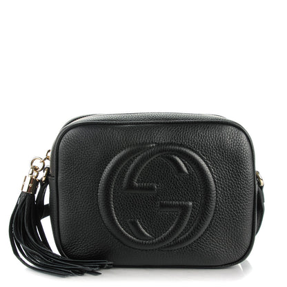 Gucci Pebbled Calfskin Small Soho Disco Bag Black 1 of 7